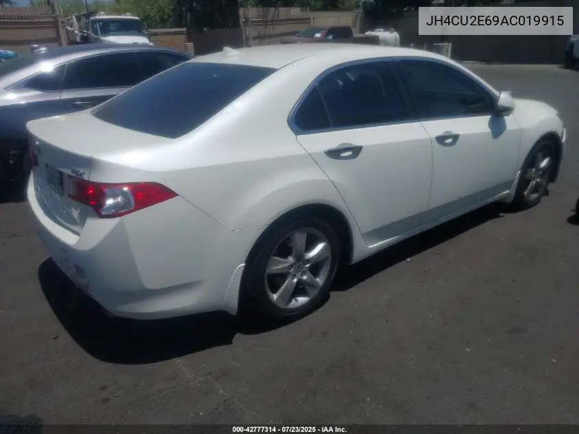 2010 Acura Tsx 2.4 VIN: JH4CU2E69AC019915 Lot: 42777314
