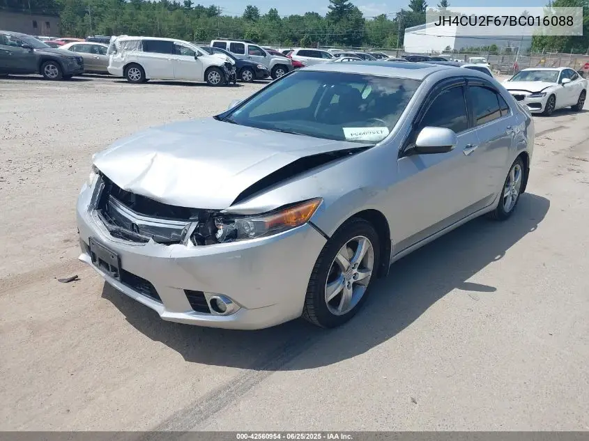 2011 Acura Tsx 2.4 VIN: JH4CU2F67BC016088 Lot: 42560954