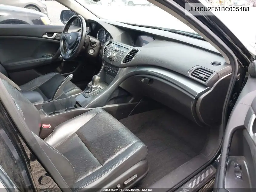 2011 Acura Tsx 2.4 VIN: JH4CU2F61BC005488 Lot: 42572181