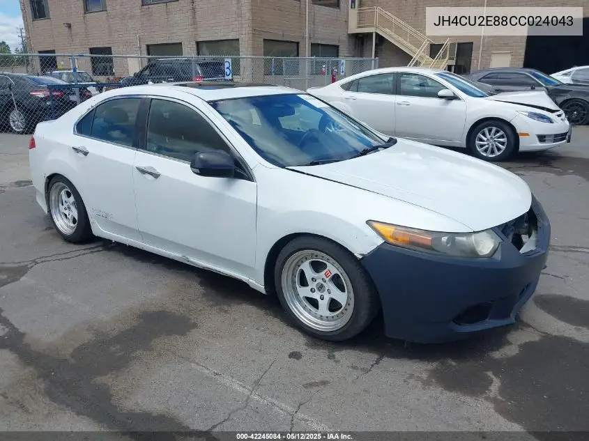 2012 Acura Tsx 2.4 VIN: JH4CU2E88CC024043 Lot: 42245084