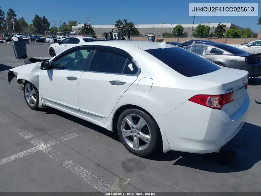 2012 Acura Tsx 2.4 VIN: JH4CU2F41CC025613 Lot: 42607817
