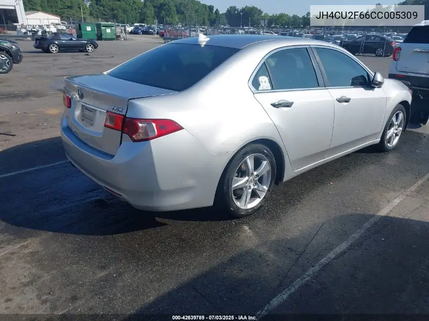 2012 Acura Tsx 2.4 VIN: JH4CU2F66CC005309 Lot: 42639789