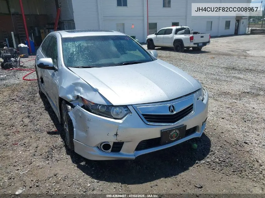 2012 Acura Tsx Se VIN: JH4CU2F82CC008967 Lot: 42646407