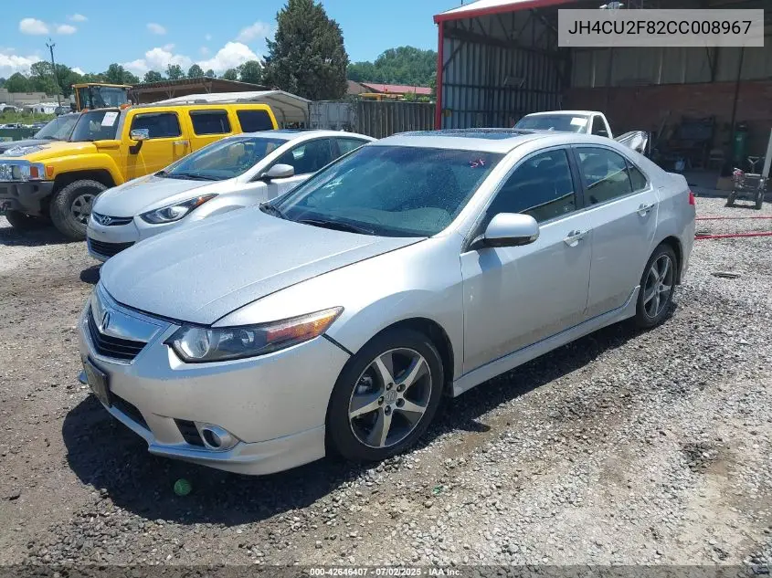 2012 Acura Tsx Se VIN: JH4CU2F82CC008967 Lot: 42646407