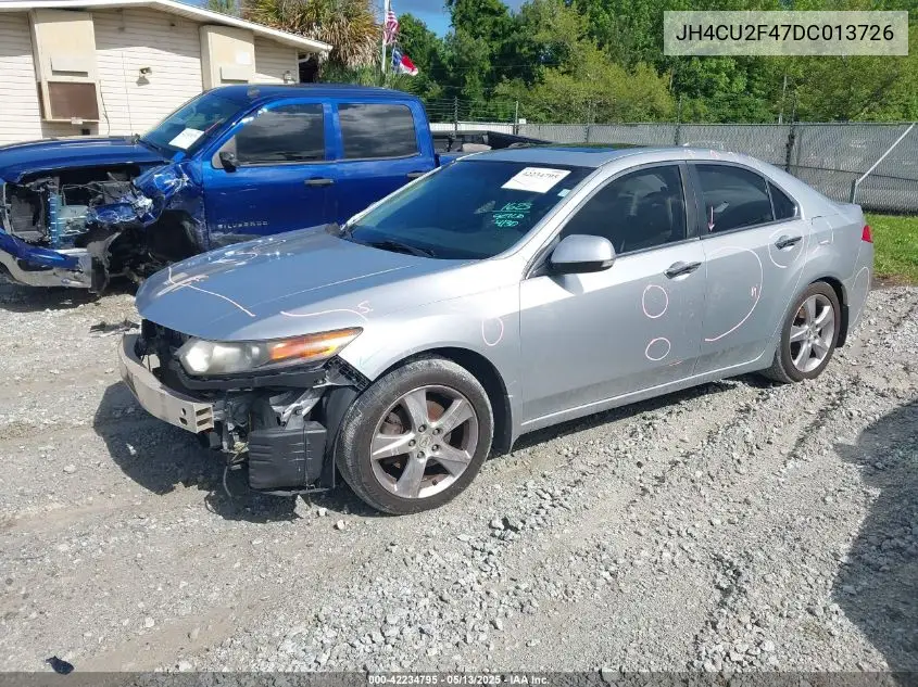 2013 Acura Tsx 2.4 VIN: JH4CU2F47DC013726 Lot: 42234795