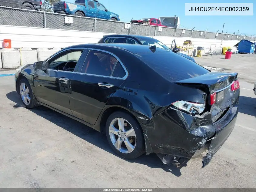 2014 Acura Tsx 2.4 VIN: JH4CU2F44EC002359 Lot: 42266364