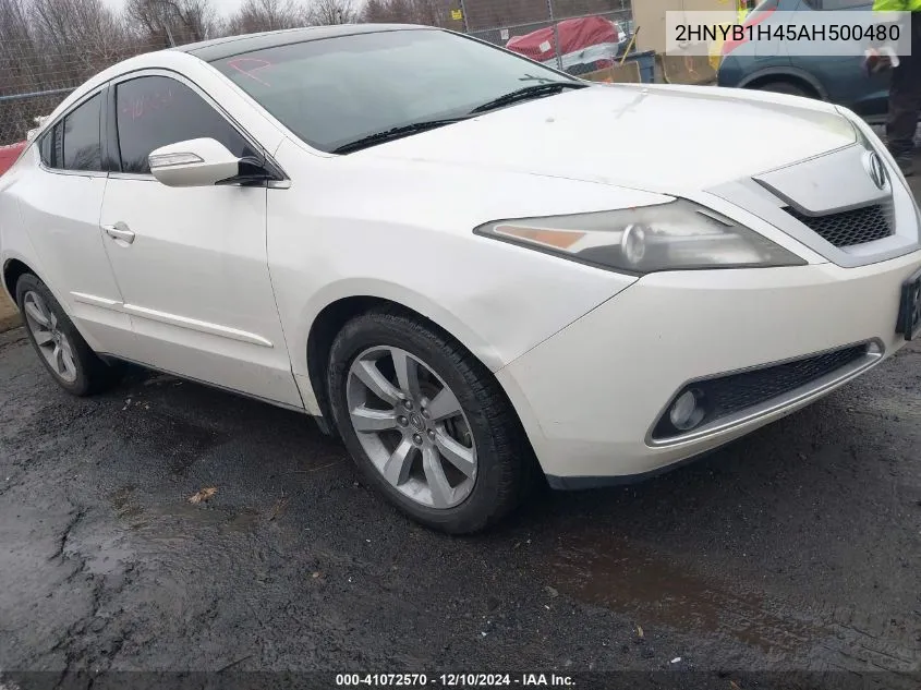 2010 Acura Zdx VIN: 2HNYB1H45AH500480 Lot: 41072570