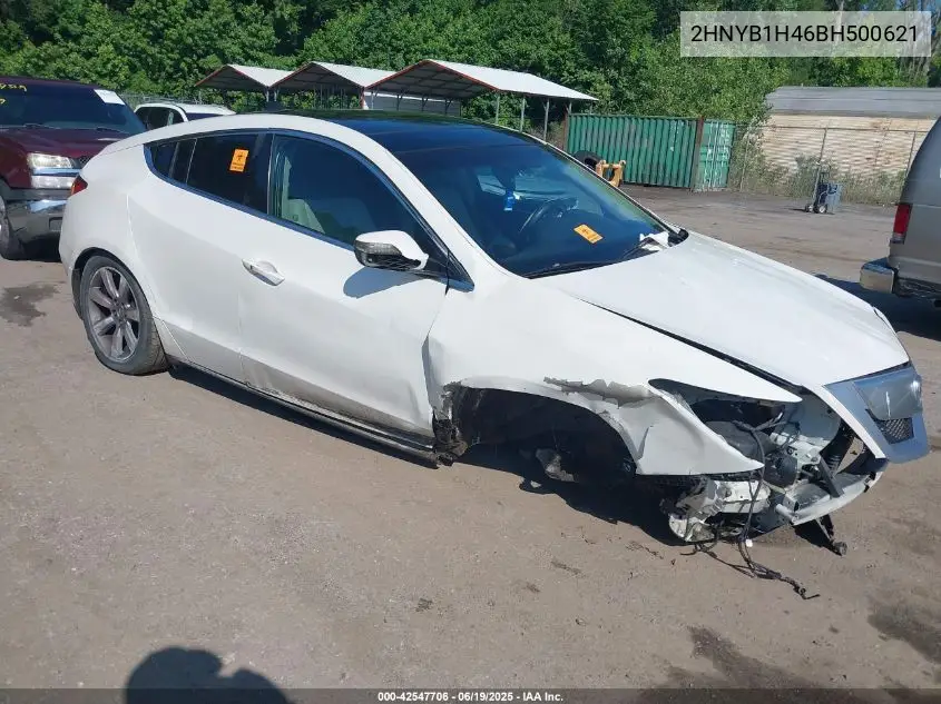 2011 Acura Zdx VIN: 2HNYB1H46BH500621 Lot: 42547706