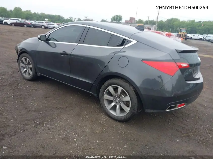 2013 Acura Zdx VIN: 2HNYB1H61DH500269 Lot: 42468731