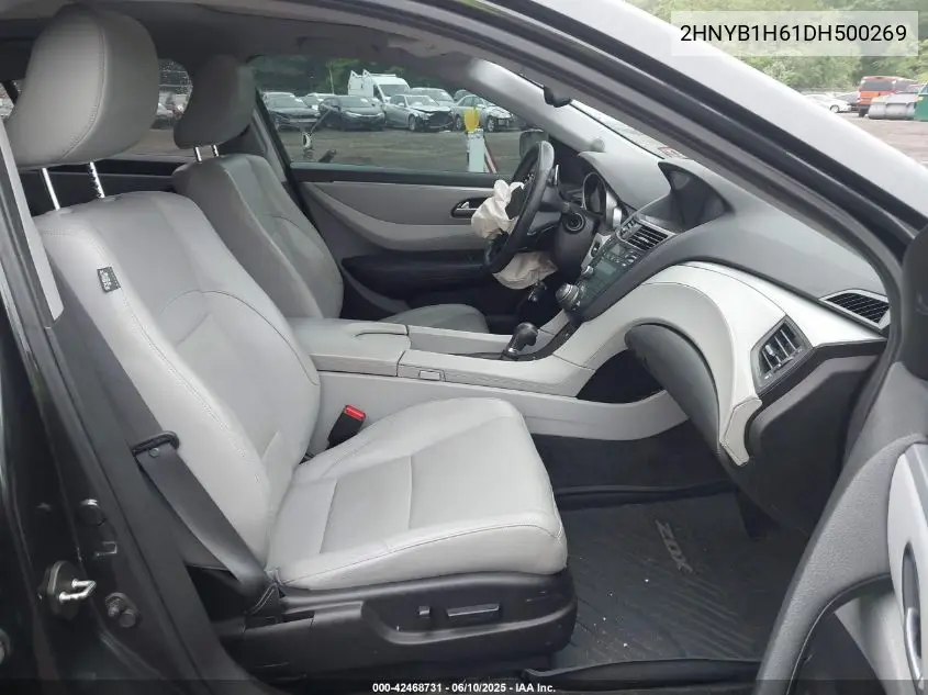 2013 Acura Zdx VIN: 2HNYB1H61DH500269 Lot: 42468731