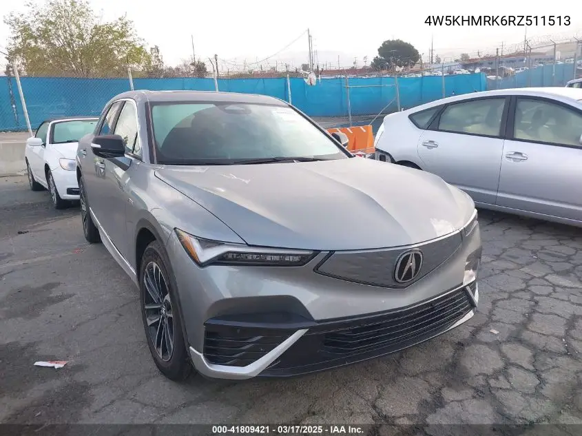 2024 Acura Zdx A-Spec VIN: 4W5KHMRK6RZ511513 Lot: 41809421