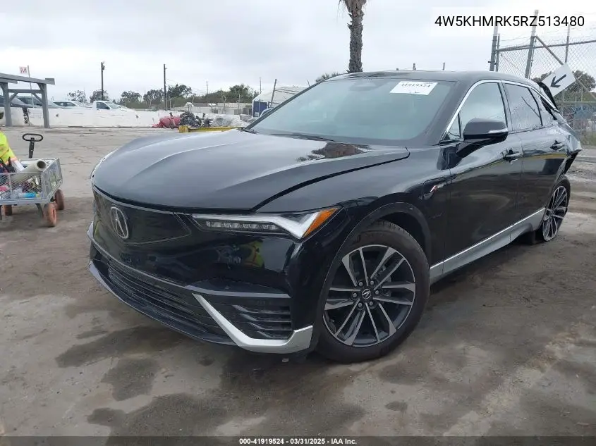 2024 Acura Zdx A-Spec VIN: 4W5KHMRK5RZ513480 Lot: 41919524