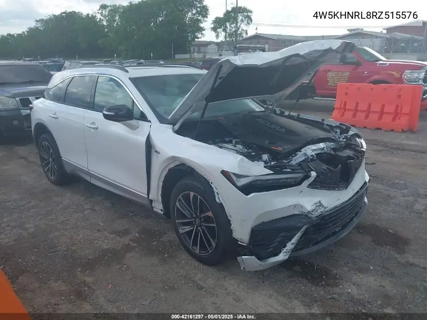 2024 Acura Zdx A-Spec VIN: 4W5KHNRL8RZ515576 Lot: 42161297