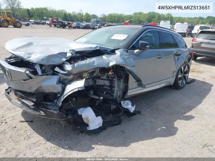 2024 Acura Zdx Type S/Type S Perf. Wheel Tire VIN: 4W5XHPRL6RZ513651 Lot: 42176498