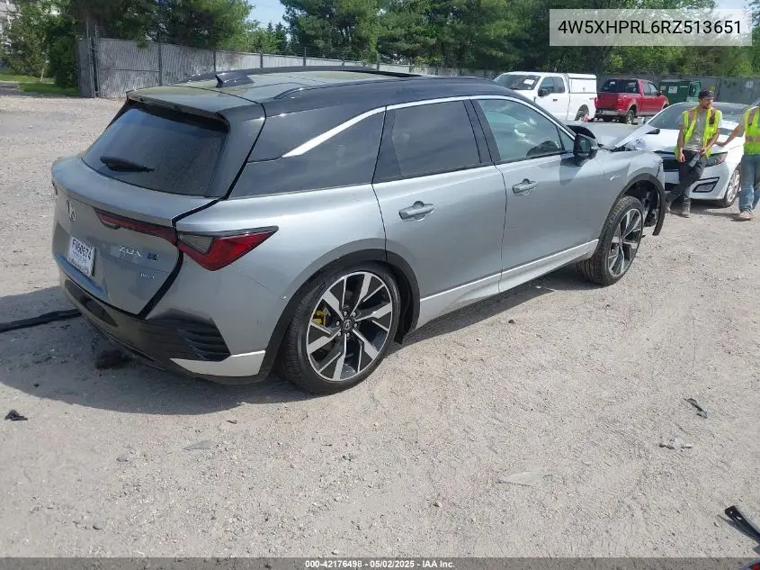 2024 Acura Zdx Type S/Type S Perf. Wheel Tire VIN: 4W5XHPRL6RZ513651 Lot: 42176498