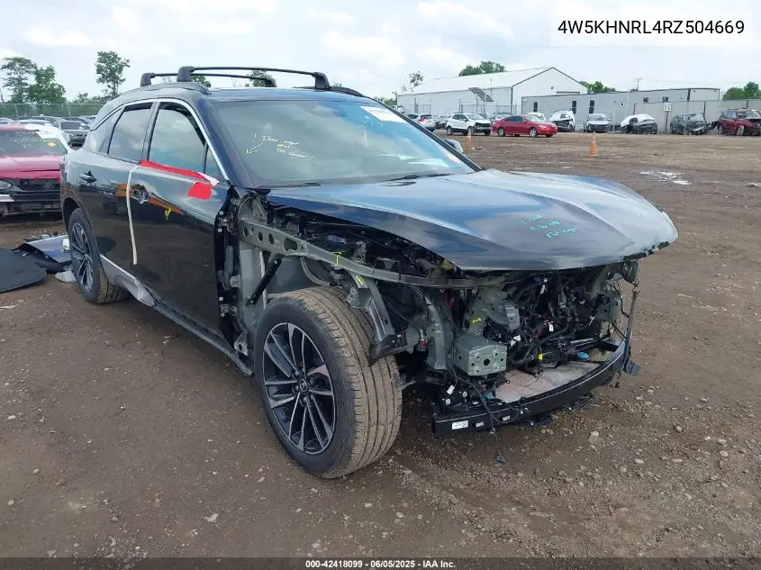 2024 Acura Zdx A-Spec VIN: 4W5KHNRL4RZ504669 Lot: 42418099