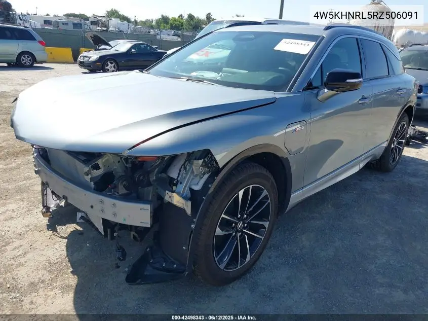2024 Acura Zdx A-Spec VIN: 4W5KHNRL5RZ506091 Lot: 42498343