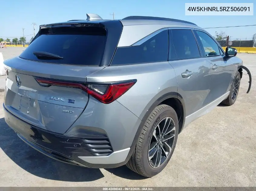 2024 Acura Zdx A-Spec VIN: 4W5KHNRL5RZ506091 Lot: 42498343