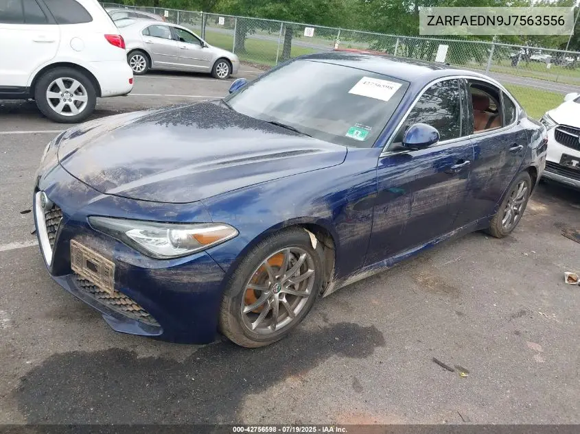 2018 Alfa Romeo Giulia Awd VIN: ZARFAEDN9J7563556 Lot: 42756598