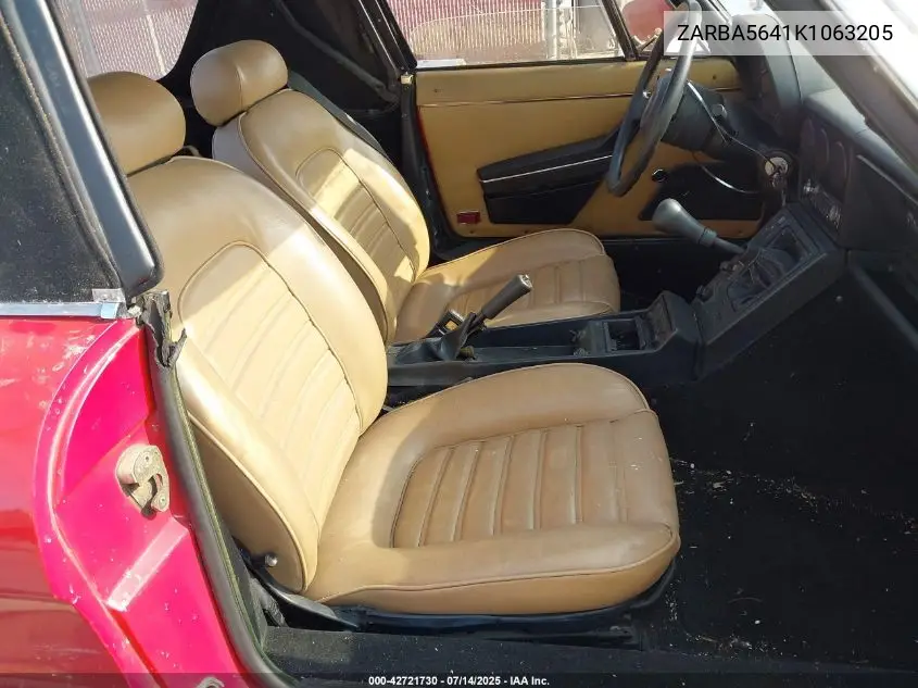 1989 Alfa Romeo Spider Graduate VIN: ZARBA5641K1063205 Lot: 42721730