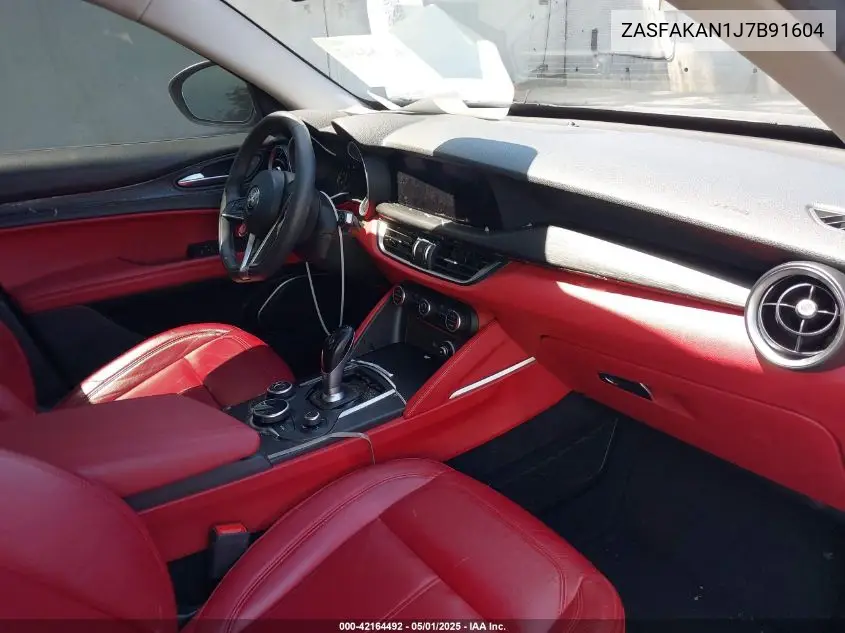 2018 Alfa Romeo Stelvio Awd VIN: ZASFAKAN1J7B91604 Lot: 42164492