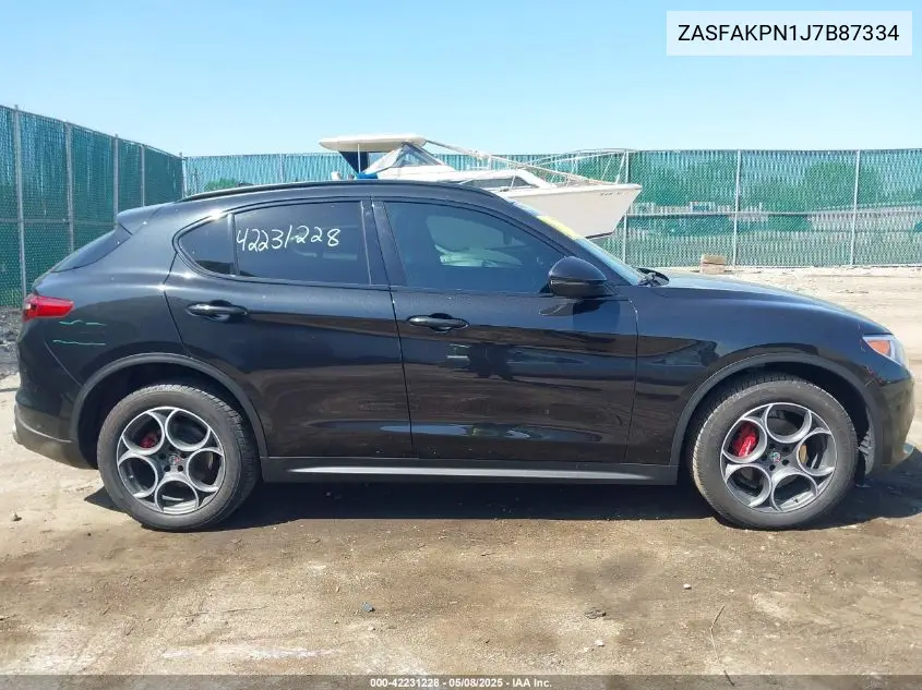 2018 Alfa Romeo Stelvio Sport Awd VIN: ZASFAKPN1J7B87334 Lot: 42231228