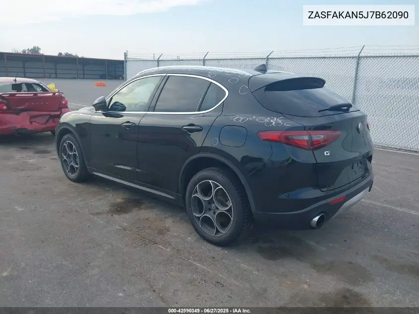2018 Alfa Romeo Stelvio Awd VIN: ZASFAKAN5J7B62090 Lot: 42590349