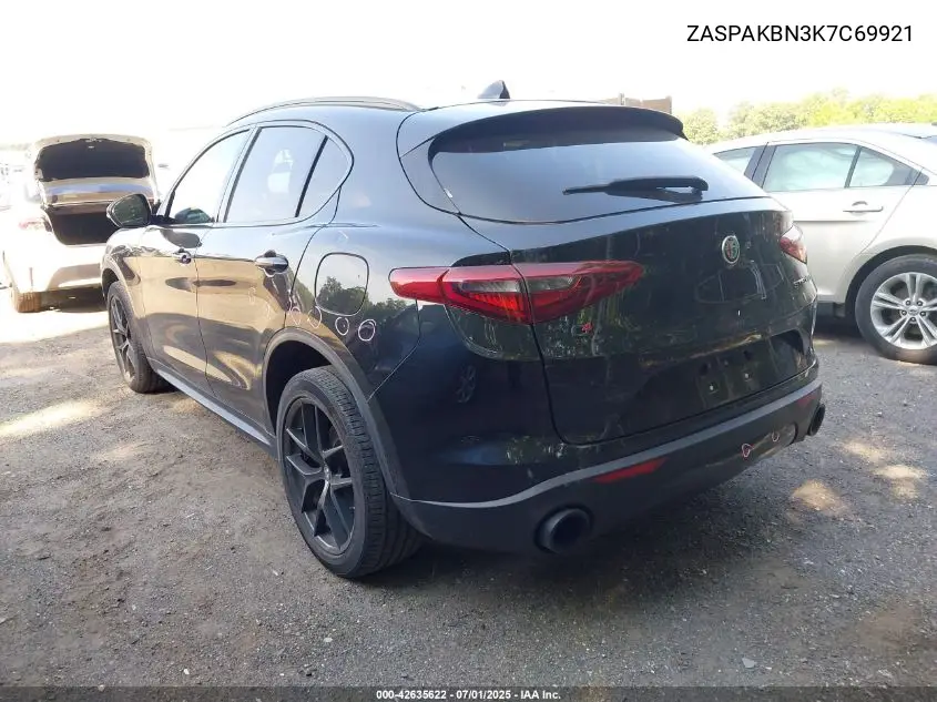 2019 Alfa Romeo Stelvio Ti Sport Awd VIN: ZASPAKBN3K7C69921 Lot: 42635622