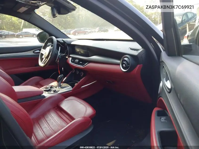 2019 Alfa Romeo Stelvio Ti Sport Awd VIN: ZASPAKBN3K7C69921 Lot: 42635622