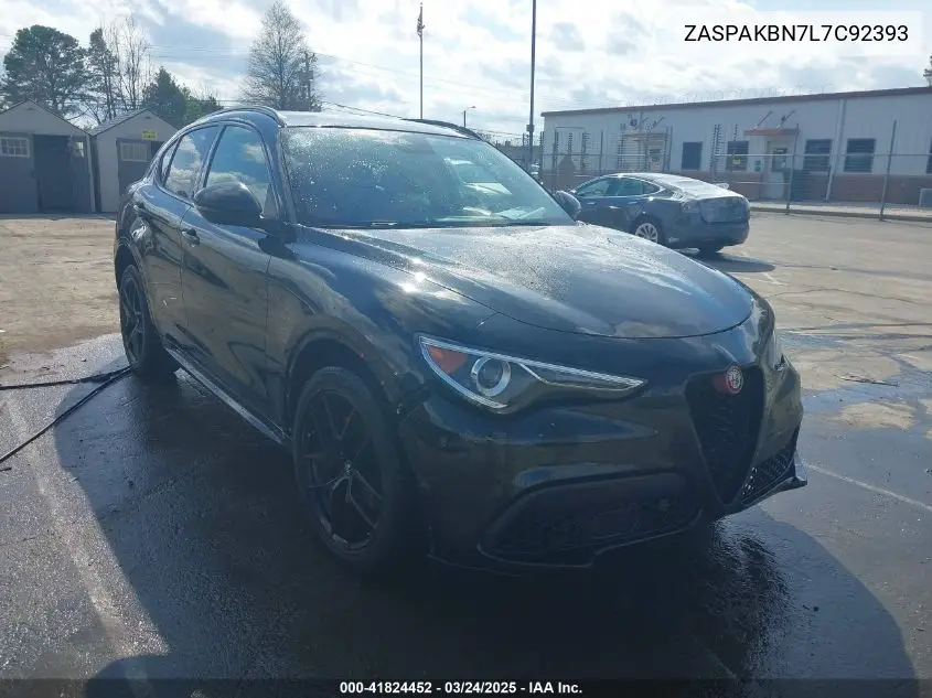 2020 Alfa Romeo Stelvio Ti Awd VIN: ZASPAKBN7L7C92393 Lot: 41824452