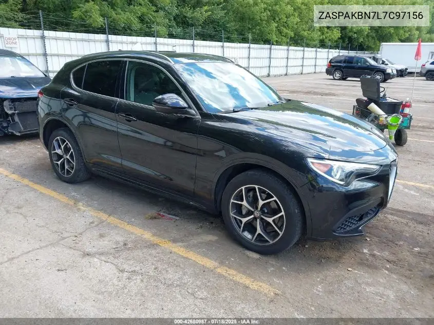 2020 Alfa Romeo Stelvio Ti Awd VIN: ZASPAKBN7L7C97156 Lot: 42680987