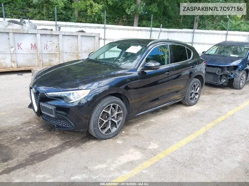 2020 Alfa Romeo Stelvio Ti Awd VIN: ZASPAKBN7L7C97156 Lot: 42680987