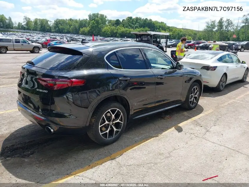 2020 Alfa Romeo Stelvio Ti Awd VIN: ZASPAKBN7L7C97156 Lot: 42680987