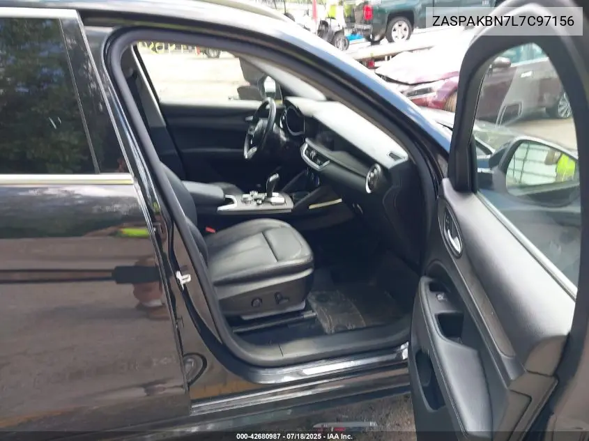 2020 Alfa Romeo Stelvio Ti Awd VIN: ZASPAKBN7L7C97156 Lot: 42680987