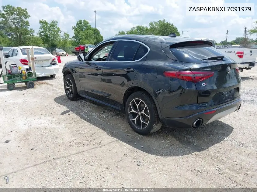 2020 Alfa Romeo Stelvio Ti Awd VIN: ZASPAKBNXL7C91979 Lot: 42740116