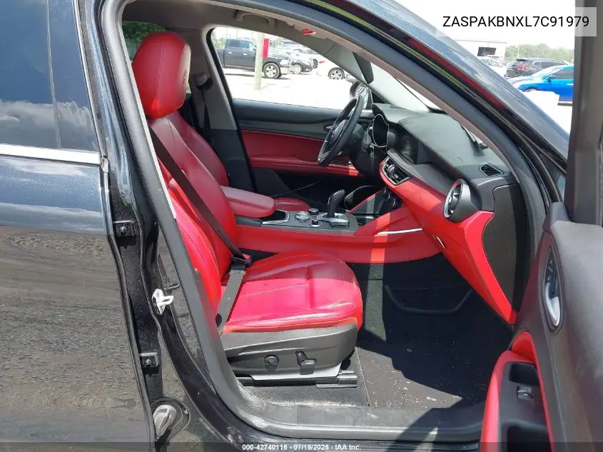 2020 Alfa Romeo Stelvio Ti Awd VIN: ZASPAKBNXL7C91979 Lot: 42740116