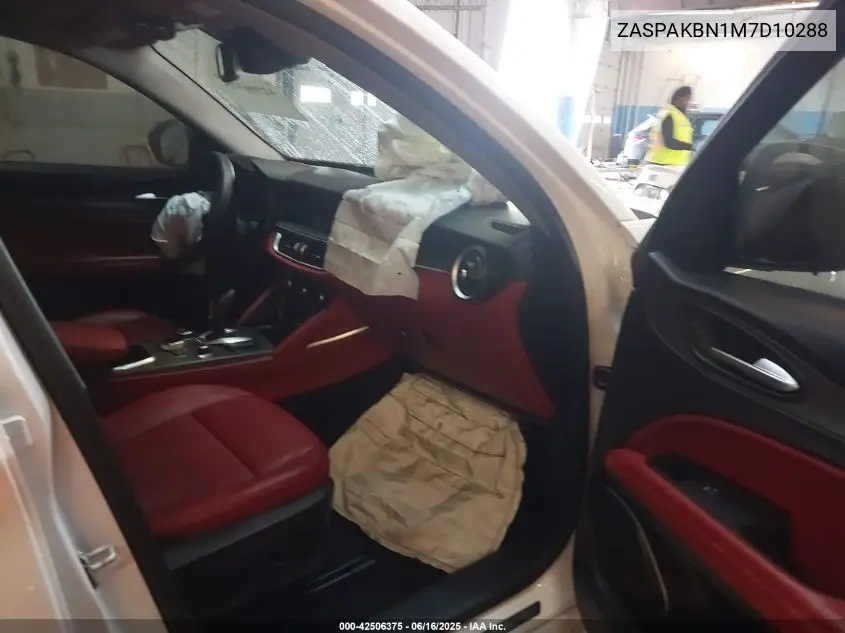 2021 Alfa Romeo Stelvio Ti Awd VIN: ZASPAKBN1M7D10288 Lot: 42506375