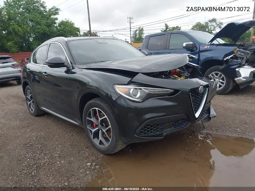 2021 Alfa Romeo Stelvio Ti Awd VIN: ZASPAKBN4M7D13072 Lot: 42512651