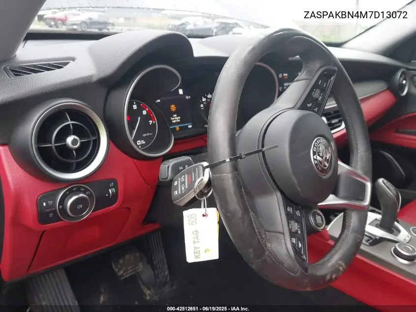 2021 Alfa Romeo Stelvio Ti Awd VIN: ZASPAKBN4M7D13072 Lot: 42512651