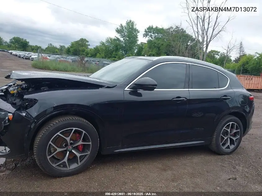 2021 Alfa Romeo Stelvio Ti Awd VIN: ZASPAKBN4M7D13072 Lot: 42512651