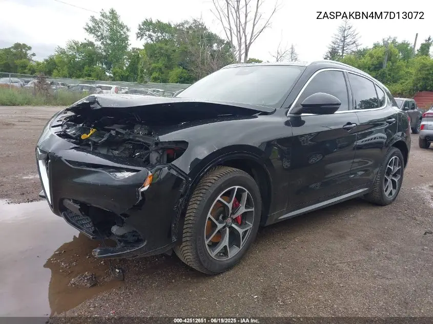 2021 Alfa Romeo Stelvio Ti Awd VIN: ZASPAKBN4M7D13072 Lot: 42512651