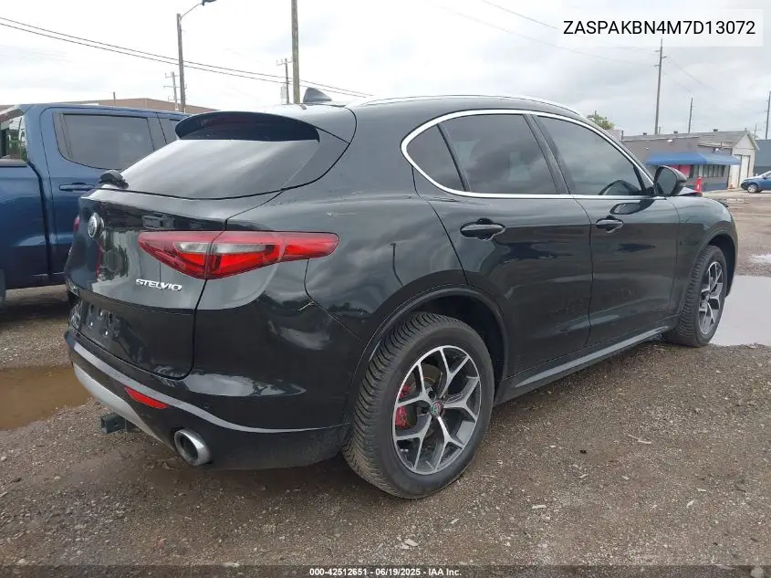 2021 Alfa Romeo Stelvio Ti Awd VIN: ZASPAKBN4M7D13072 Lot: 42512651