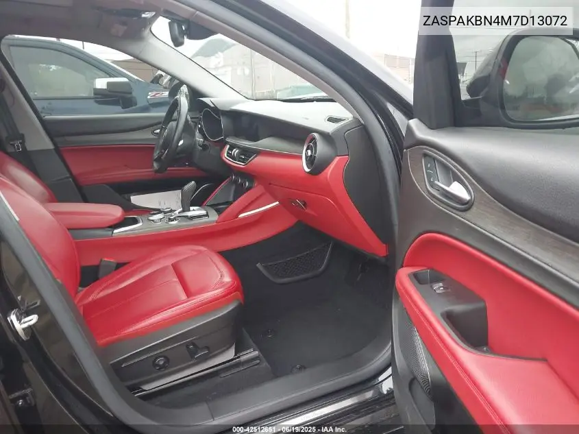 2021 Alfa Romeo Stelvio Ti Awd VIN: ZASPAKBN4M7D13072 Lot: 42512651