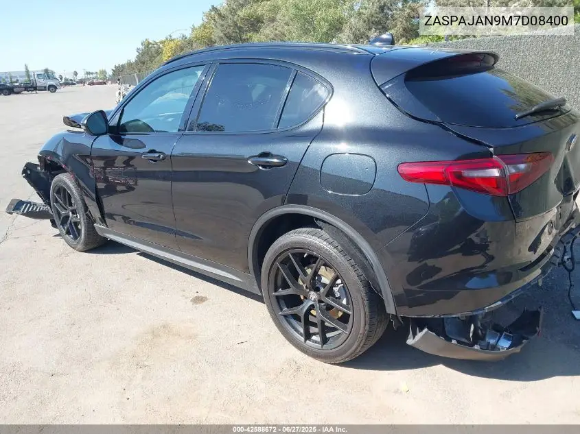 2021 Alfa Romeo Stelvio Rwd VIN: ZASPAJAN9M7D08400 Lot: 42588672