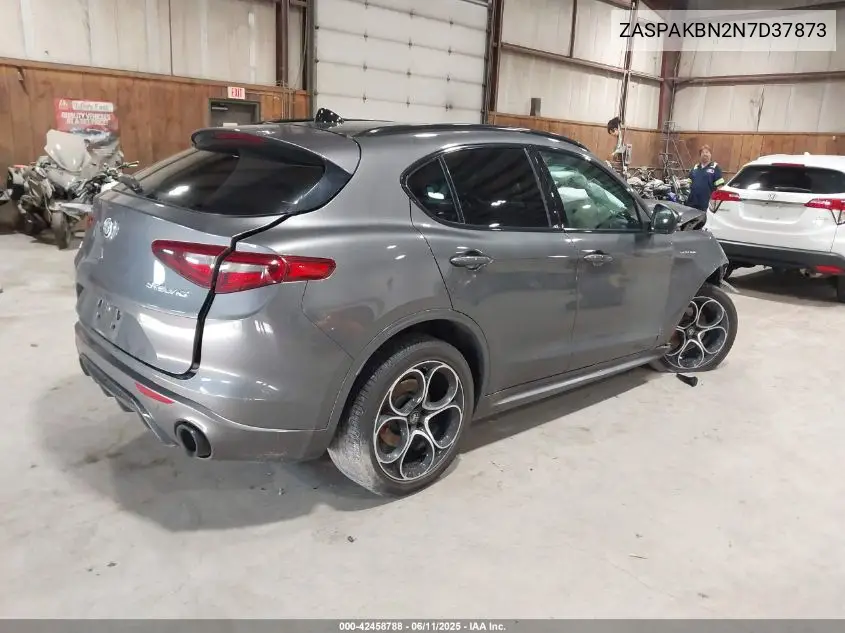 2022 Alfa Romeo Stelvio Veloce Ti Awd VIN: ZASPAKBN2N7D37873 Lot: 42458788