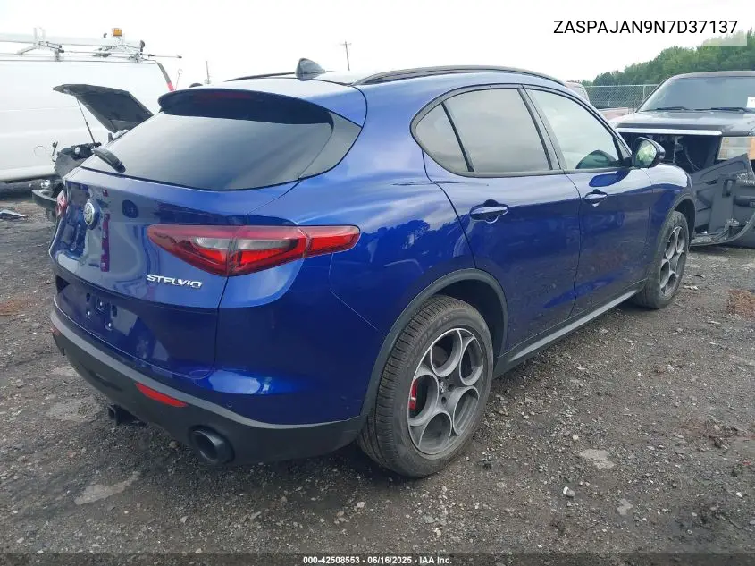 2022 Alfa Romeo Stelvio VIN: ZASPAJAN9N7D37137 Lot: 42508553