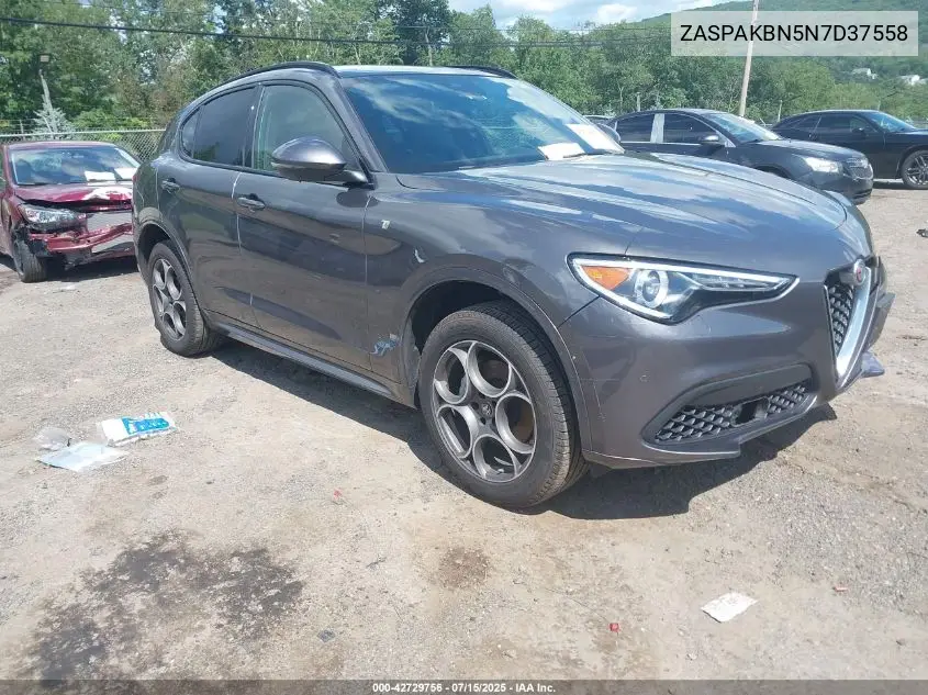 2022 Alfa Romeo Stelvio Ti Awd VIN: ZASPAKBN5N7D37558 Lot: 42729756