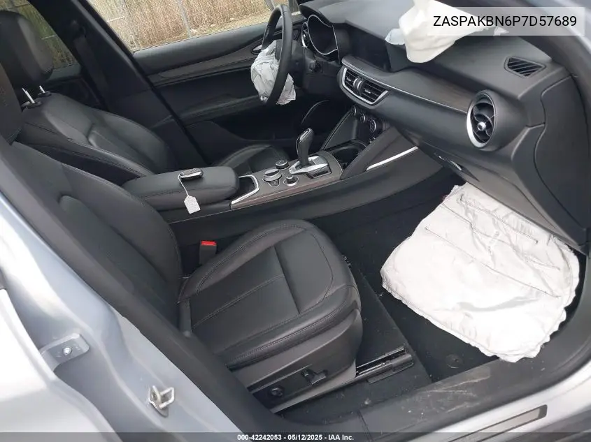2023 Alfa Romeo Stelvio Ti Awd VIN: ZASPAKBN6P7D57689 Lot: 42242053