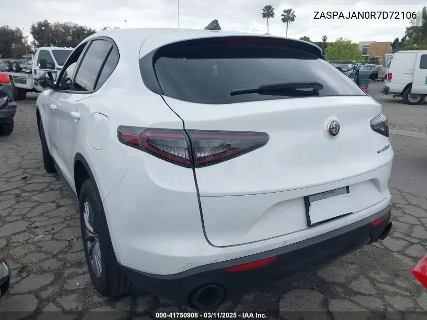 2024 Alfa Romeo Stelvio Sprint Rwd VIN: ZASPAJAN0R7D72106 Lot: 41750908