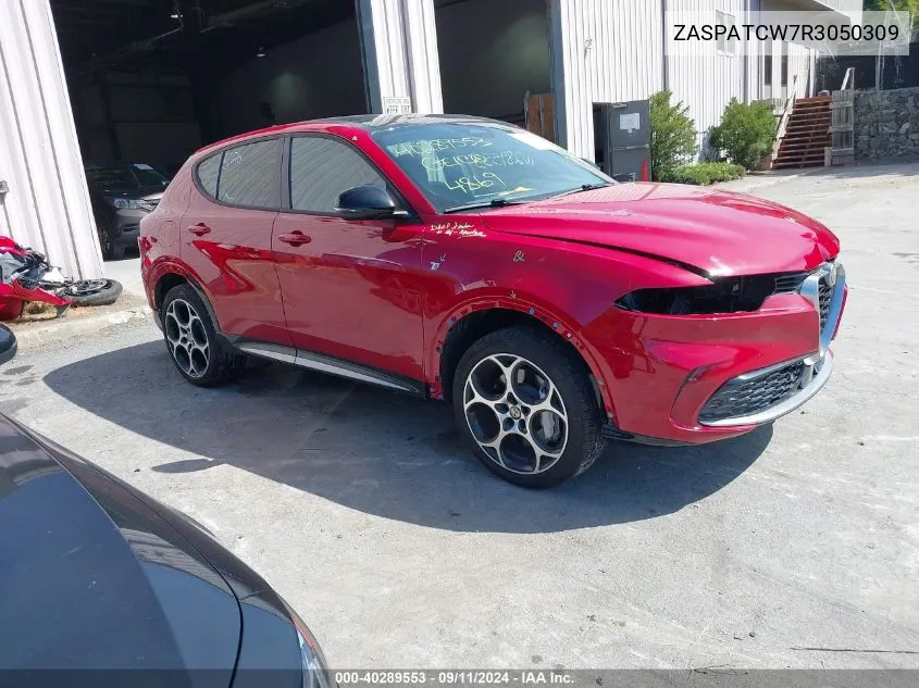 2024 Alfa Romeo Tonale Ti Eawd VIN: ZASPATCW7R3050309 Lot: 40289553